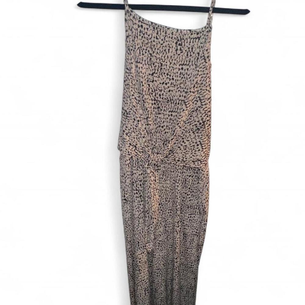 Maurices Women's Leopard Print Jumpsuit Large Wide Leg